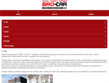 Tablet Screenshot of brocar.pl
